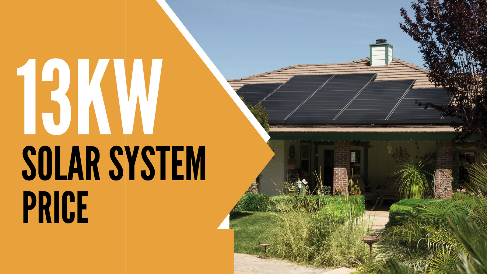 13kW solar system price