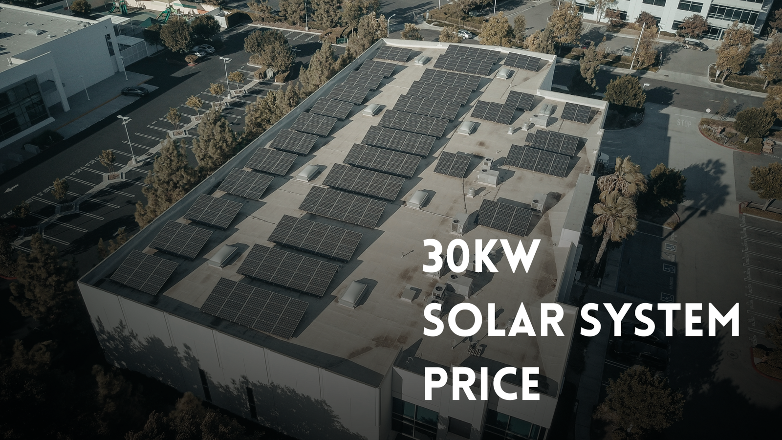 30kw solar system price