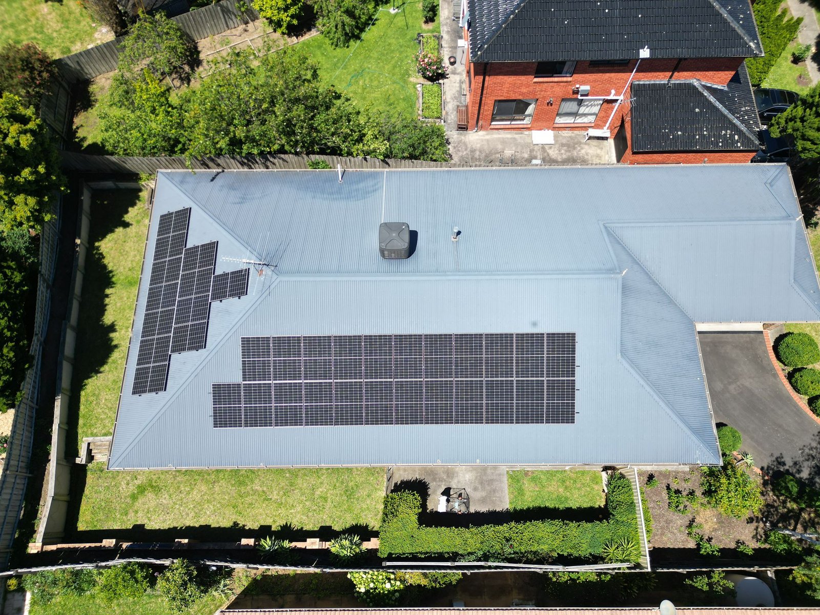 Solar Panels Installation on roof