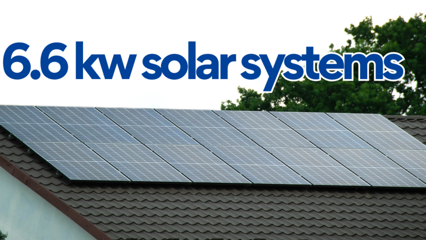 6.6 kw solar systems