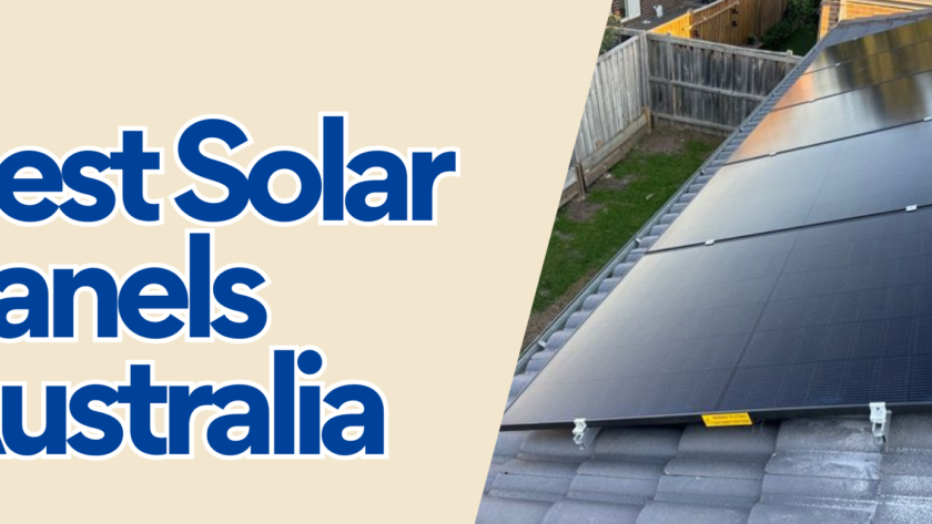 Best Solar Panels Australia