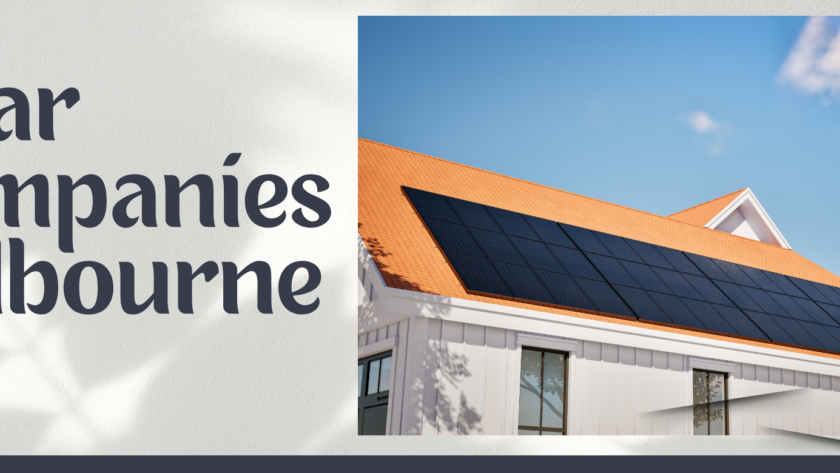 Solar Companies Melbourne