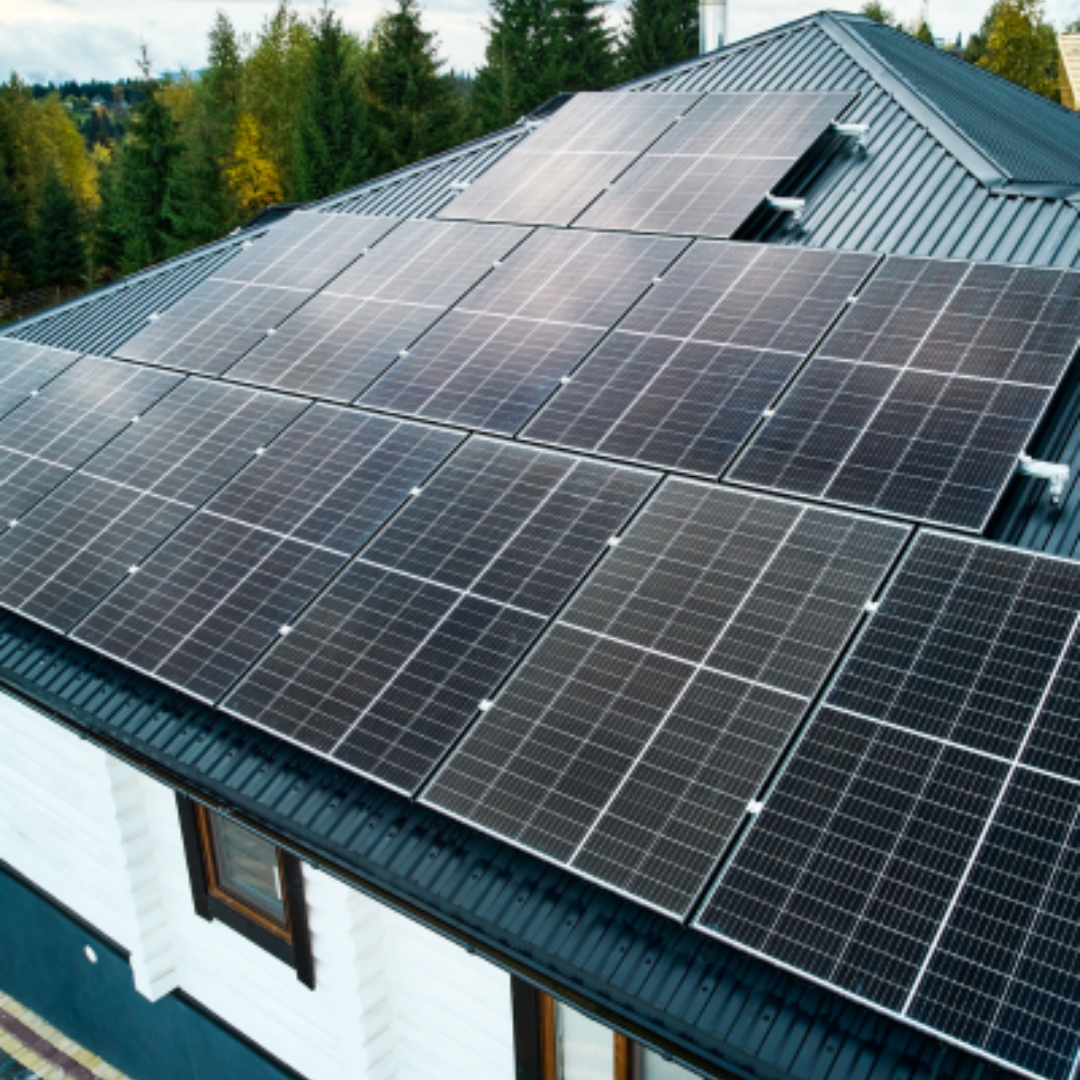 Solar Panels installed on roof