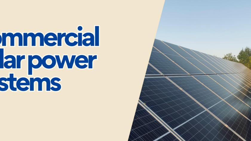commercial solar power systems