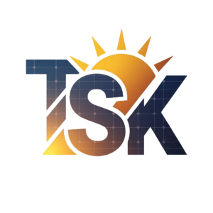 The Solar King White Logo