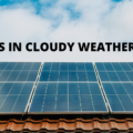 solar panels in cloudy weather melbourne