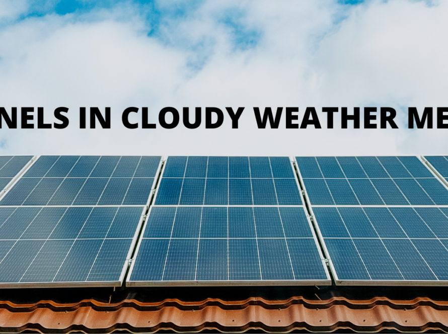 solar panels in cloudy weather melbourne