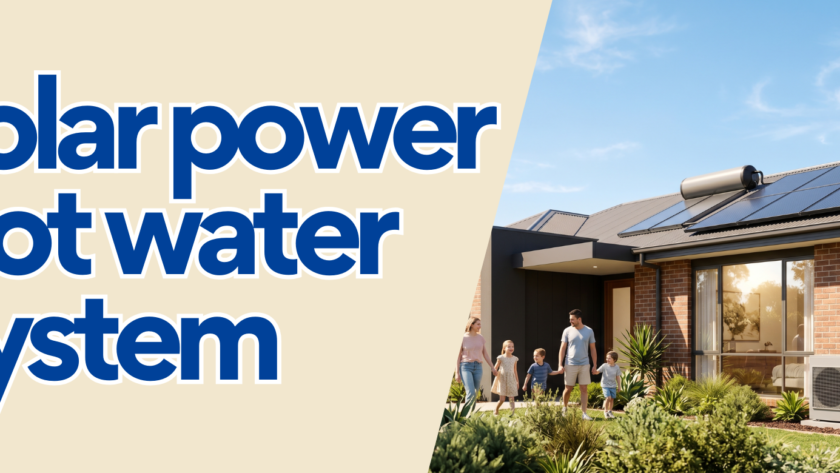 solar power hot water system