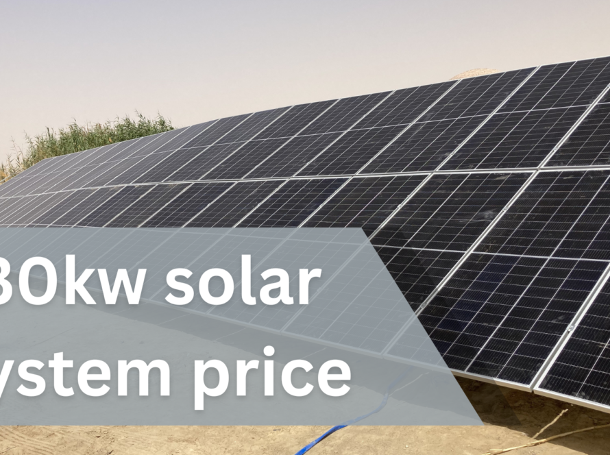 30kw solar system price