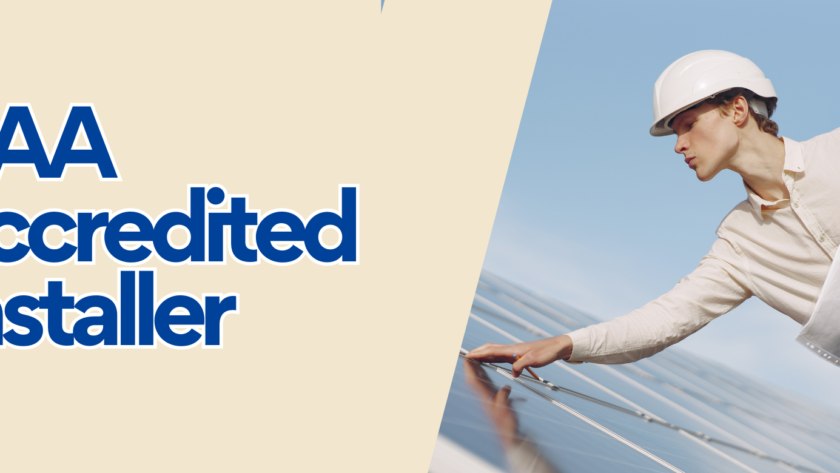 SAA accredited installer