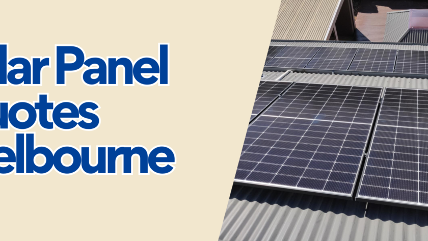 Solar Panel Quotes Melbourne
