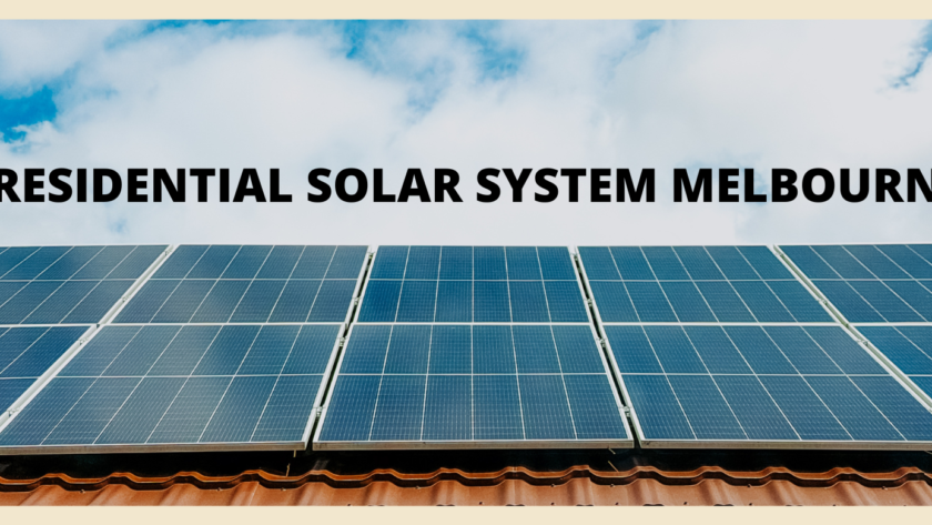 residential solar system melbourne