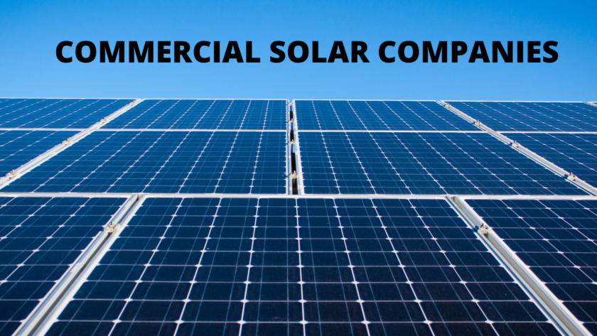 Commercial Solar Companies