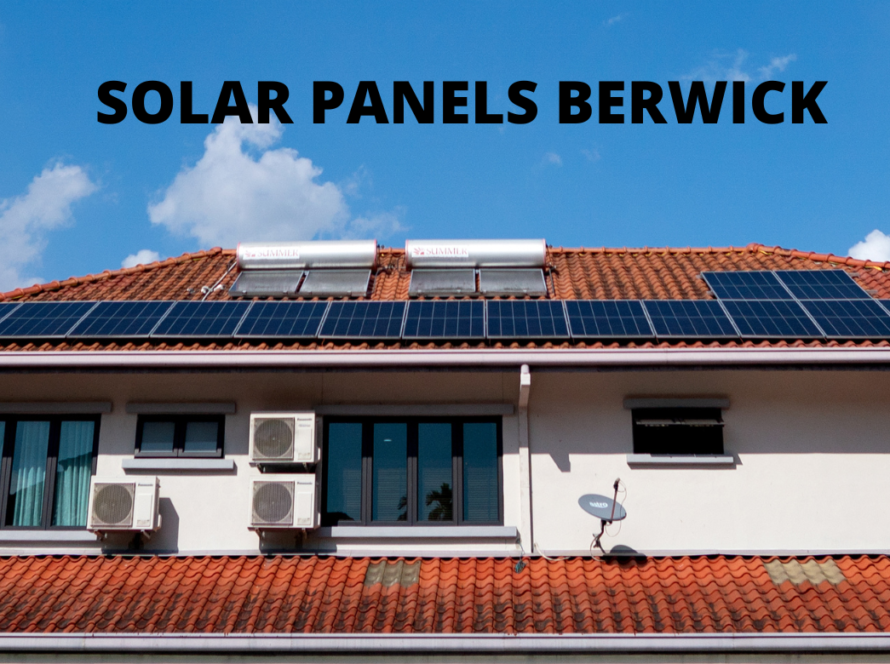 Solar panels berwick house roof