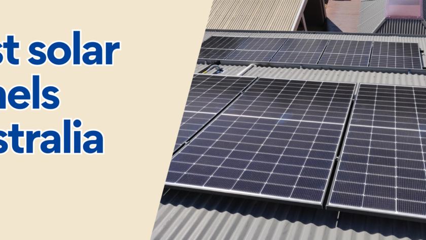 best solar panels Australia