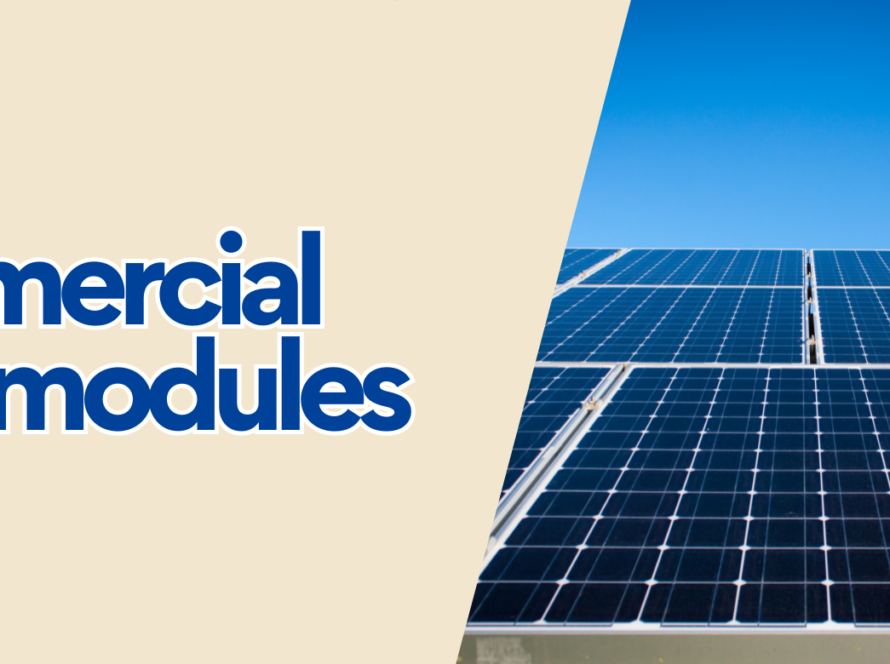 Commercial solar modules